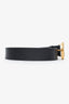Gucci Black Leather GG Marmont Belt