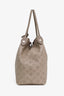 Louis Vuitton 2019 Taupe Mahina Leather 'Hina' PM Bag With Pouch