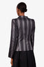Lida Baday Black/Silver Blazer Size 4