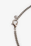 Pre-loved Chanel™ 2009 Silver Tone Dog Tag Necklace