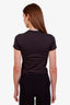 Rag & Bone Black Logo 'Mia' Baby Tee Size XXS