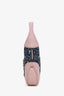 Gucci Pink New Denim GG Monogram Calfskin Love Parade Mini Jackie 1961 Hobo