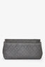 Pre-loved Chanel™ 2015-16 Grey Quilted Leather East West Crossbody Bag