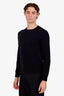 Ralph Lauren Purple Label Navy Cashmere Crewneck Sweater Size S Men's