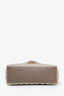Saint Laurent Beige Canvas Small Loulou Puffer Shoulder Bag