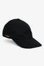 Gucci Black/Gold Plated Logo Baseball Hat Size Medium