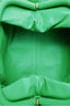 Bottega Veneta Emerald Green Leather Medium Classic Pouch