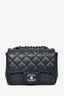 Pre-loved Chanel™ 2013-14 Navy Caviar Leather Mini Square Classic Flap