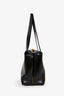 Jil Sander Black Leather Logo 'Goji Pillow' Medium Shoulder Bag
