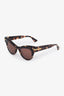 Bottega Veneta Tortoiseshell Cat Eye Sunglasses