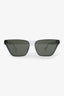 Linda Farrow White Cat Eye Sunglasses