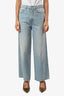 Toteme Light Blue Wash Wide Leg Jeans Size 26/32