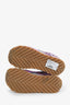 Bottega Veneta Purple/Silver Metallic Mesh Orbit Sneaker Size 39