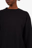 Jil Sander Black Cotton Long Sleeve Shirt Size S