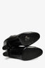 Pre-loved Chanel™ Black Leather Heeled Chelsea Boots Size 40