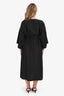 Sofie D'Hoore Black/White Polka Dot Silk Maxi Dress Size 40