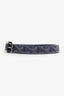 Goyard Navy Goyardine Belt Size 95