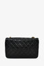Pre-loved Chanel™ 2015 Black Lambskin Westminster Pearl CC Flap Shoulder Bag
