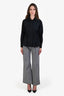 Max Mara Grey Denim Wide Leg Jeans Size 4