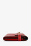 Hermès Red Epsom Kelly Long Wallet PHW