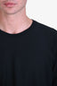 Issey Miyake Homme Plisse Black Cotton T-Shirt Size 3