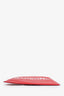 Comme des Garçons Red Leather Tote Bag