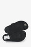 Hermès Black Leather Cypre Sandals Size 35