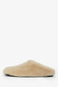 Prada Cream Shearling Mules Size 39