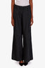 Dries Van Noten Green Cotton Wide Leg Pants Size M
