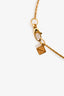 Birks 18K Yellow Gold Amethyst Pendant Necklace