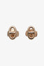 Hermès 18k Rose Gold Farandole Stud Earrings
