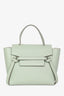 Celine Mint Green Grained Micro Belt Bag