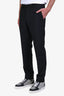 Prada Black Tapered Trousers Size 48