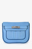 Hermès 2014 Blue/Navy Swift Leather Mini Berline Crossbody Bag PHW