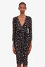 Veronica Beard Multicolour Long Sleeve Midi Dress Size 0