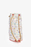Hermès White/Multi Canvas 'Petit Chalutier' Duffle Bag Kids