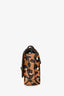 Jimmy Choo Leopard Print Pony Hair and Leather 'Lockett' Shoulder Bag