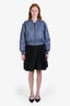 Jason Wu Black Satin Silk Lined Puffy Mini Skirt Size 2