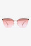 Prada Rose Gold Cat Eye Sunglasses