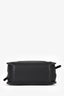 Loro Piana Black Grained Leather Sesia Crossbody Bag