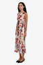 Rails White/Multi 'Gabriella Painted Rose' Dress Size XS
