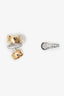 Pre-loved Chanel™ 18K Gold Coco Crush Quilted Motif Earrings