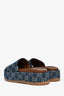 Gucci Blue Denim GG Supreme Platform Sandals Size 36.5