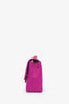 Pre-loved Chanel™ 1994-96 Pink Quilted Canvas Medium Classic Single Flap Bag