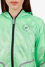 Stella McCartney x Adidas Green Zip Up Windbreaker Size M