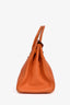 Hermès 2012 Orange Togo Birkin 35 PHW