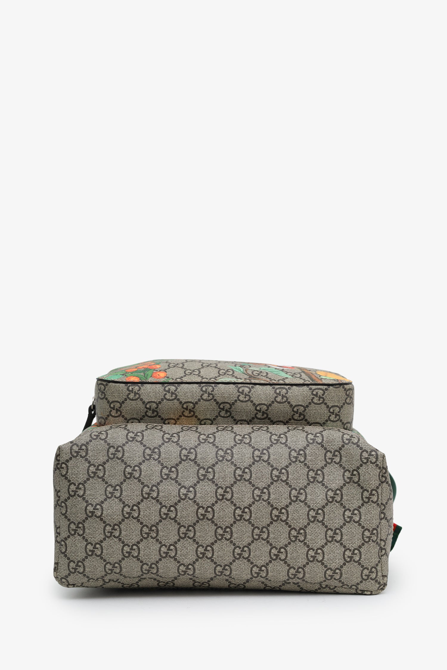 GUCCIバックストラップ Gucci Tian Print GG Coated Canvas Buckle Medium Backpack – Mine