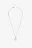 Tiffany & Co. Sterling Silver 1837 Square Pendant Necklace