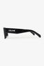 Celine Black Rectangular Flat Brow Sunglasses