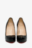 Christian Louboutin Black Patent Platform Pumps Size 36.5